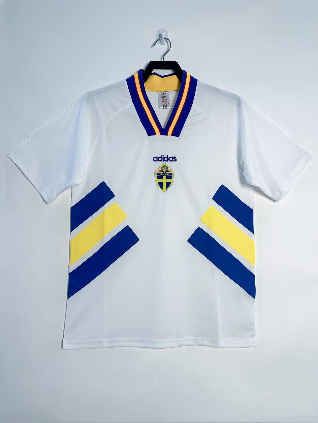 Sweden 1994 Away Long Sleeve Soccer Jersey