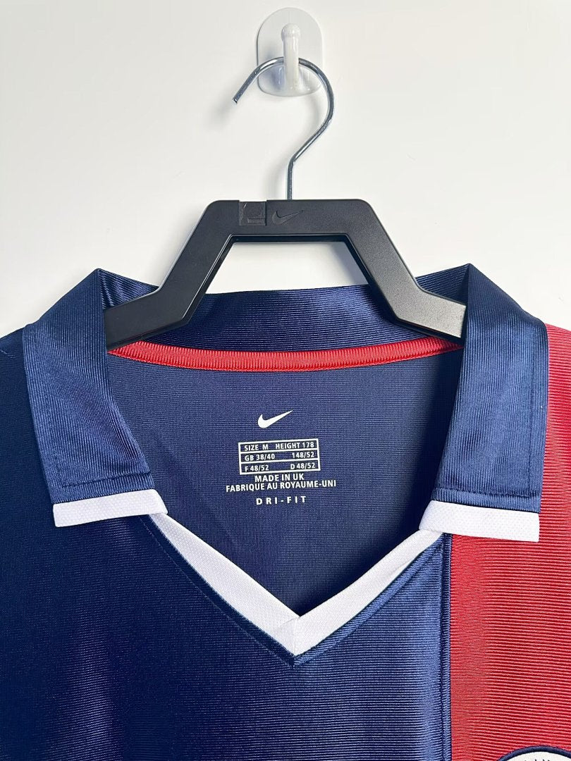 PSG 2001-02 Home Long Sleeve Soccer Jersey
